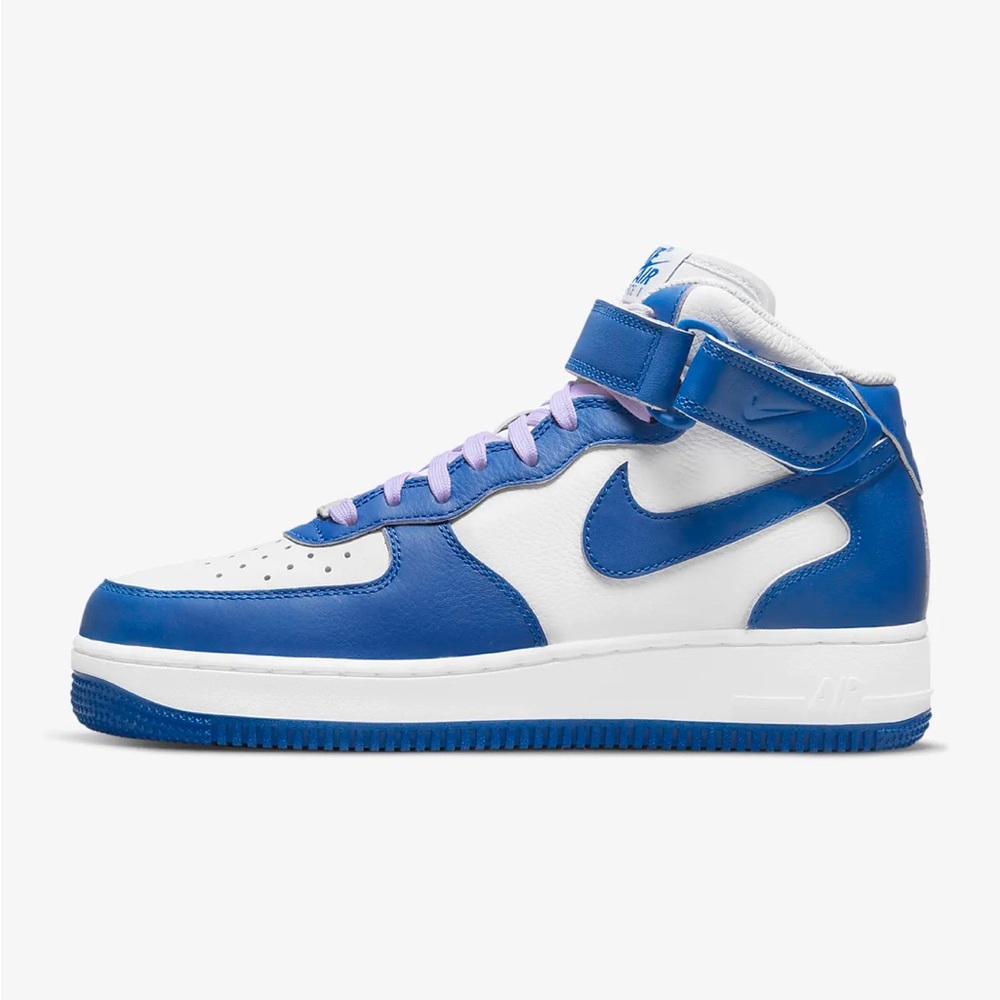 Nike Air Force 1 '07 Mid - White/Military Blue (NWT)
